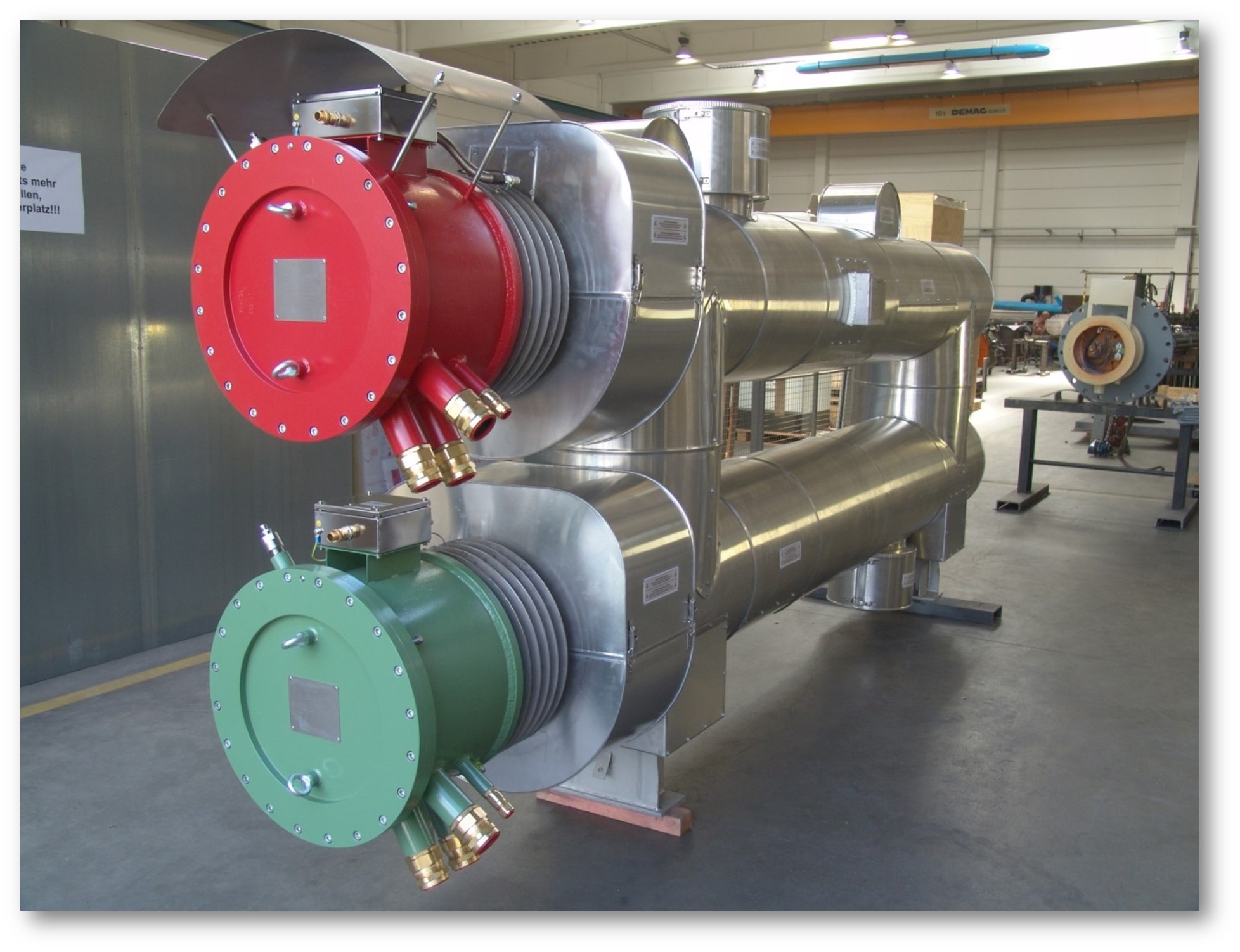Electrical flow heaters & heat exchangers Malux