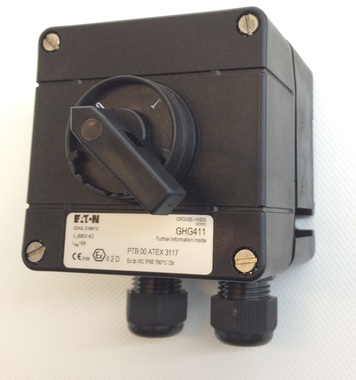 GHG411 / Control switch with two contactors