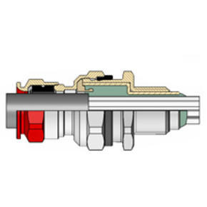 ADE1FC Barrier cable glands Exd/ Exe