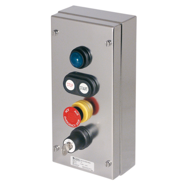 GHG414 82 / Four-position control switch 316L