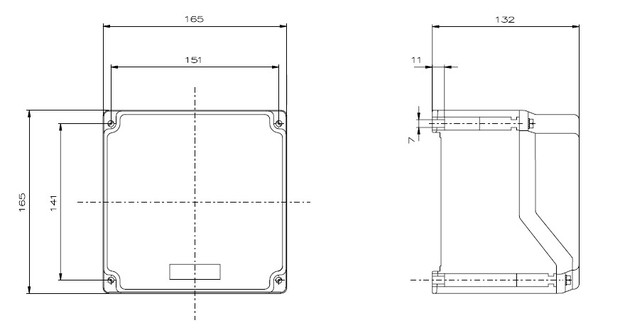 GHG721 0 Terminal strip enclosure Exe / Exi